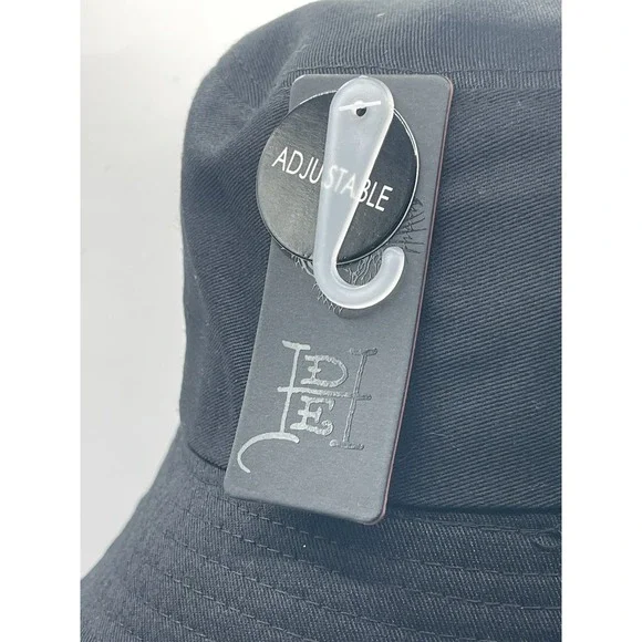 Ed Hardy Loves Kills Slowly Logo Adjustable Bucket Hat Unisex New - Picture 5 of 7